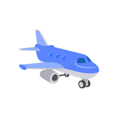Aeroplane Toy, Kindergarten Vector Illustration