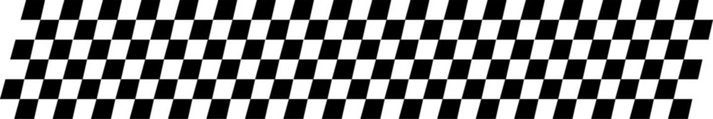 Racing flag vector icon on white background. Checkered flag. start and finish crossed flag. Racing flag.	
