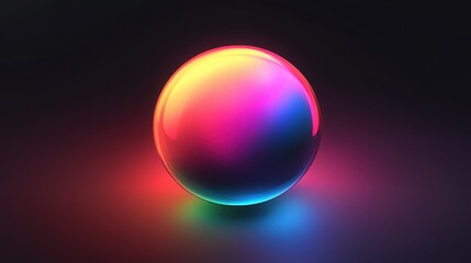 A vibrant glowing Earth with soft radiance, offering empty space for business branding.