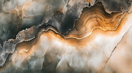 Naklejka premium Abstract Onyx Stone Swirling Texture Background