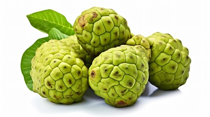 Fototapeta premium Isolated Noni Fruit on White Background