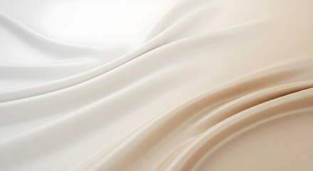 Naklejka premium Degradado blanco y beige suave