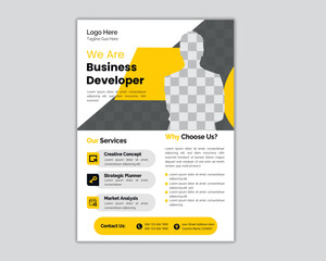 Creative professional a4 flyer, flyer template layout design, business flyer, Business brochure flyer design layout template.