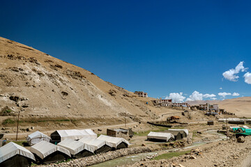 Tsomoriri Lake. It is located approximately 219 km from Leh City, capital of Ladakh. The lake and...
