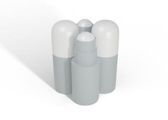 Deodorant Bottle Mockup for Clean and Simple Branding Presentations