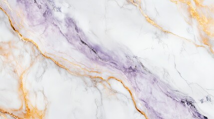 Elegant Marble Texture with Gold Veins and Subtle Purple Hues for Backdrops