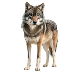 wolf isolated on white background - PNG