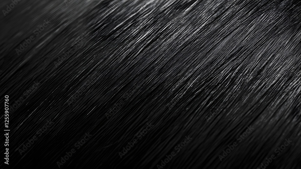 Aufkleber intense stormy rainy weather with dynamic blurred motion dark gloomy atmosphere and heavy precipitat