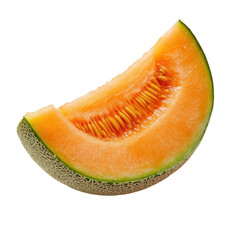melon isolated on white background