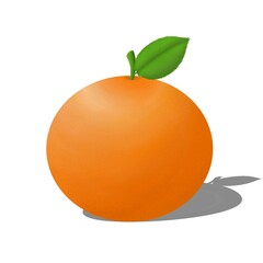 orange with leaves, orange with leaf, ripe orange with leaves, orange isolated on white, orange, orange on white background, orange illustratiotion, food illustration, fruit illustration, citrus