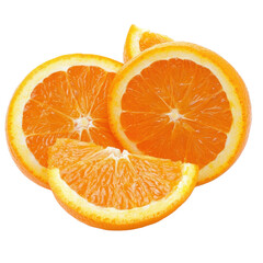 orange isolated on white background