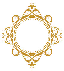 Wedding Monogram Brown Letter A