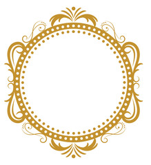 Wedding Monogram Golden Letter H