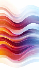Obraz premium Colorful waves background, flowing smoothly from red to blue, great for web design and visual content creation