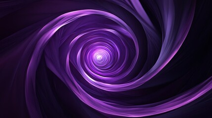 Fototapeta premium Purple swirling vortex, abstract background
