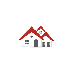 Real Estate Home Logo Design Template