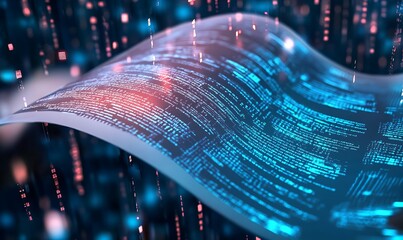Artificial Intelligence in Document Analysis, the role of artificial intelligence in document analysis with an image portraying machine learning algorithms extracting data from unstructured documents