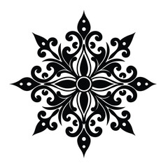 vector floral ornament