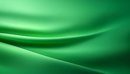 Obraz premium A close-up, abstract background of a rich green color with a flowing, wave-like pattern.