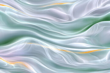 Fototapeta premium Abstract smooth curves texture light hues with gold strands flow. Great as web wallpaper or background