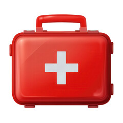 Obraz premium A red medical kit