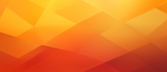 Vibrant Geometric Abstract Background in Yellow, Orange, Red Tones