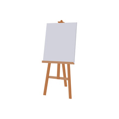 Painting Canvas, Exhibition Vector illustration Isolated