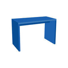 Display Table, Exhibition Vector illustration Isolated