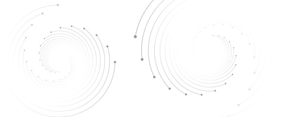 Abstract white and gray color geometric dynamic lines pattern transparent background design.