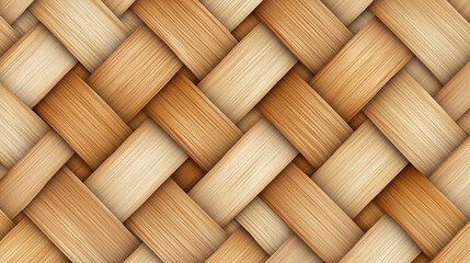 Seamless basket weave pattern creating repeating geometric design