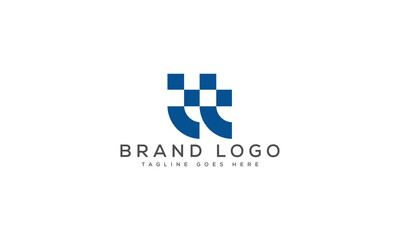 Fototapeta premium letter TT logo design vector template design for brand.