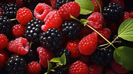 Vibrant Fresh Berry Mix - Natural Organic Superfoods Photo