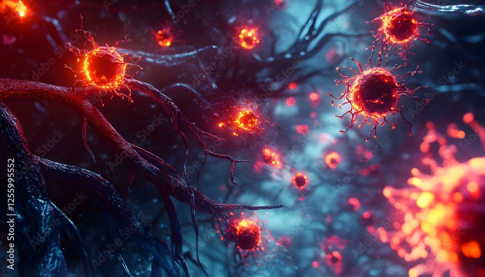 Poster Abstract Representation of Vibrant Microorganisms in Dark Environment