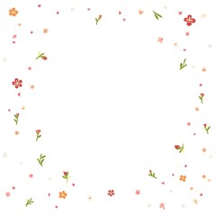 red and green confetti