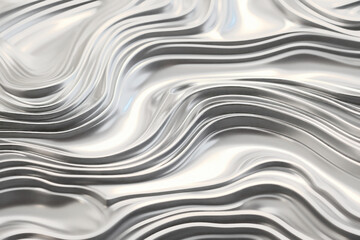 Abstract metallic wave pattern png overlay effect, transparent background