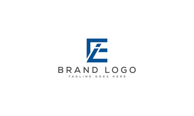 letter IE logo design vector template design for brand.