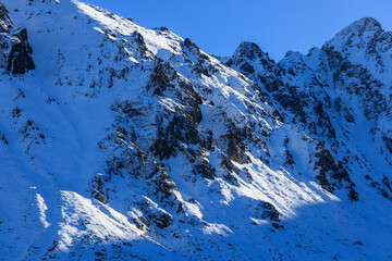 Winter landscape of the Tatra Mountains, Poland