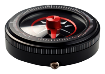 PNG Compass black red teleconverter.