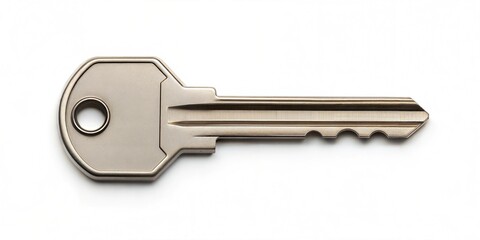 key isolated on white.