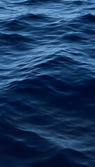 Naklejka premium Dark ocean water with ripples, clipart style. with white shades