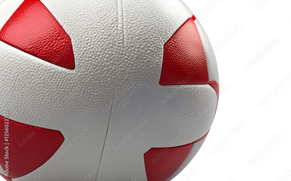 Poster a high-quality pelota ball for basque pelota, isolated on a empty plain background