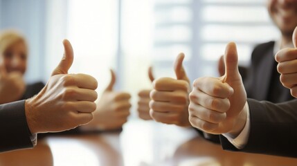 Teamwork, Success, and Agreement: A Collective Thumbs Up