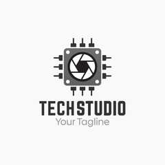 Tech studio,  Logo Design Template. Good for Business, Agency, Community and Organization