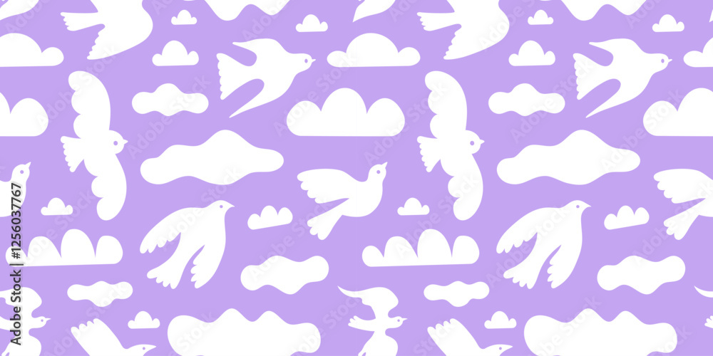 Poster make pattern birds22