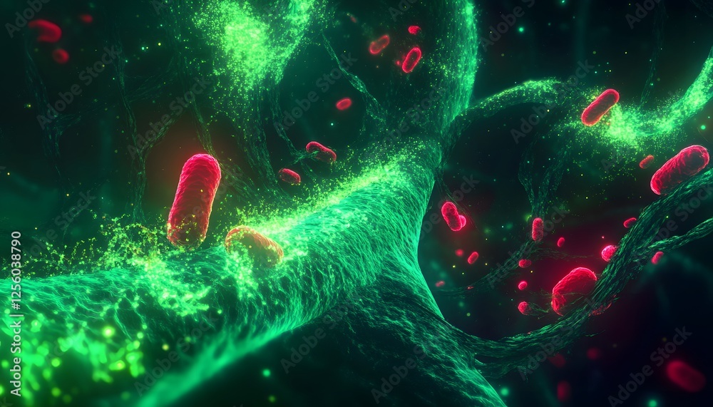 Poster Abstract Representation of Cells and Microorganisms in Green Lights