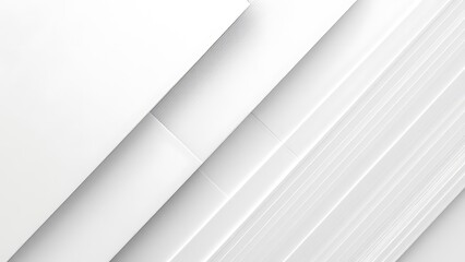 White color technology concept geometric square background. square 3d Modern Abstract white background design. Minimal geometric white light background abstract modern design template