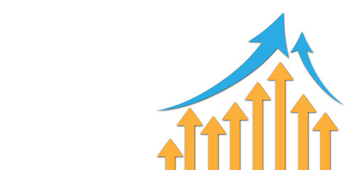 Visualizing Success: Financial Growth Chart Illustration