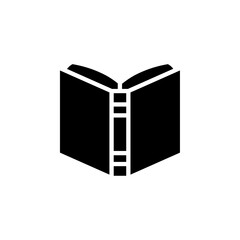 book icon Flat symbol set outline