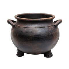 Ancient Clay Pot Rustic Charm Earthy Tones