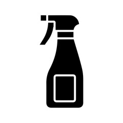 spray icon Flat symbol set outline